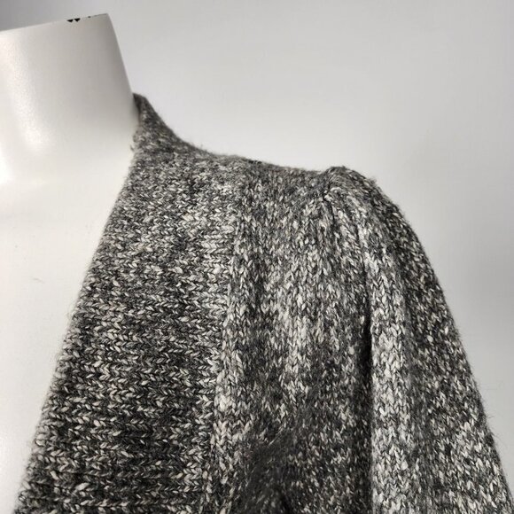 Kersh Grey Knitted Cotton Blend Cardigan Size M - Picture 2 of 10